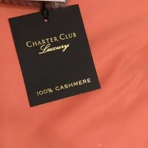 Charter Club Luxury 100% CASHMERE Cash Hat. Beanie Hat Taupe is Color  SALE Charter Club 100% Cashmere Cuffed Beanie Pearl Taupe Heather  main image 4